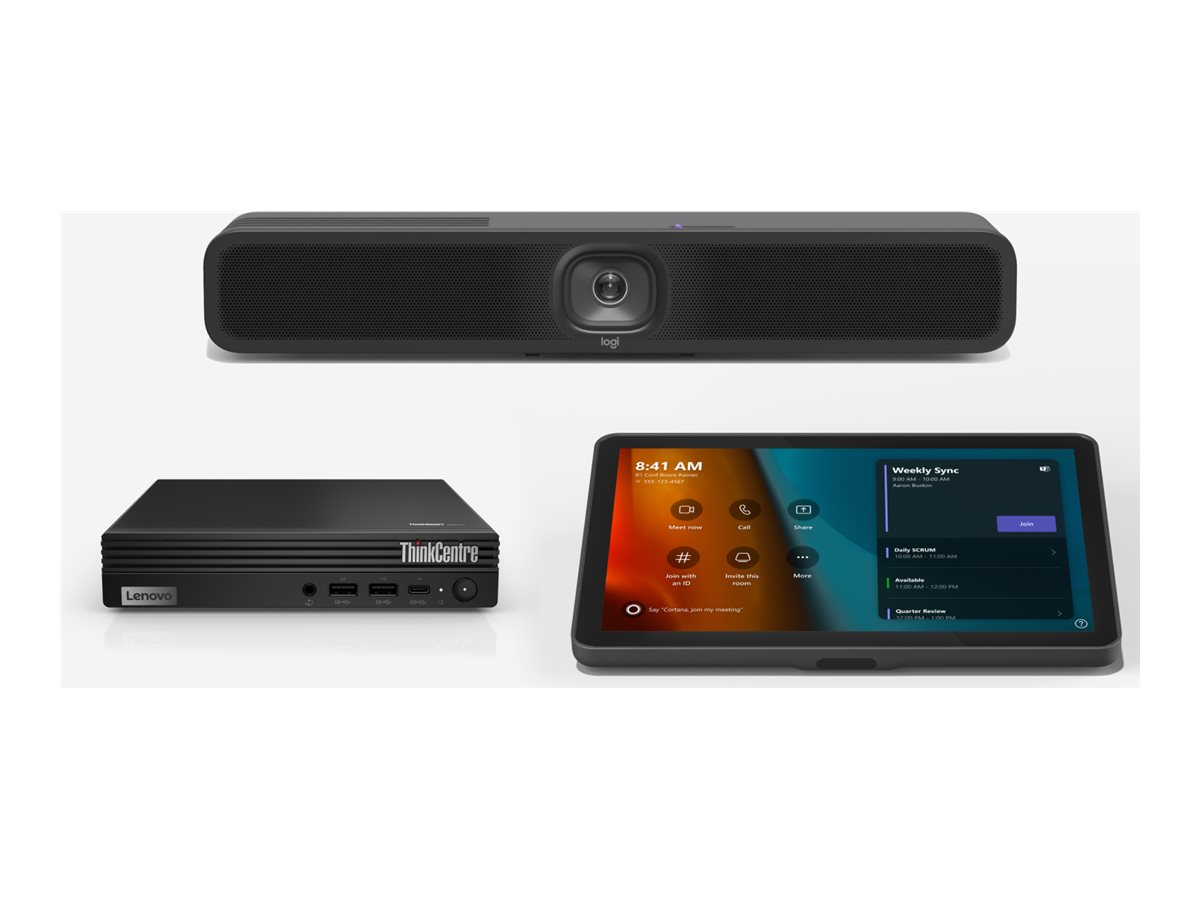 Logitech Entry Level Small Room Solution - video conferencing kit - power adapter included