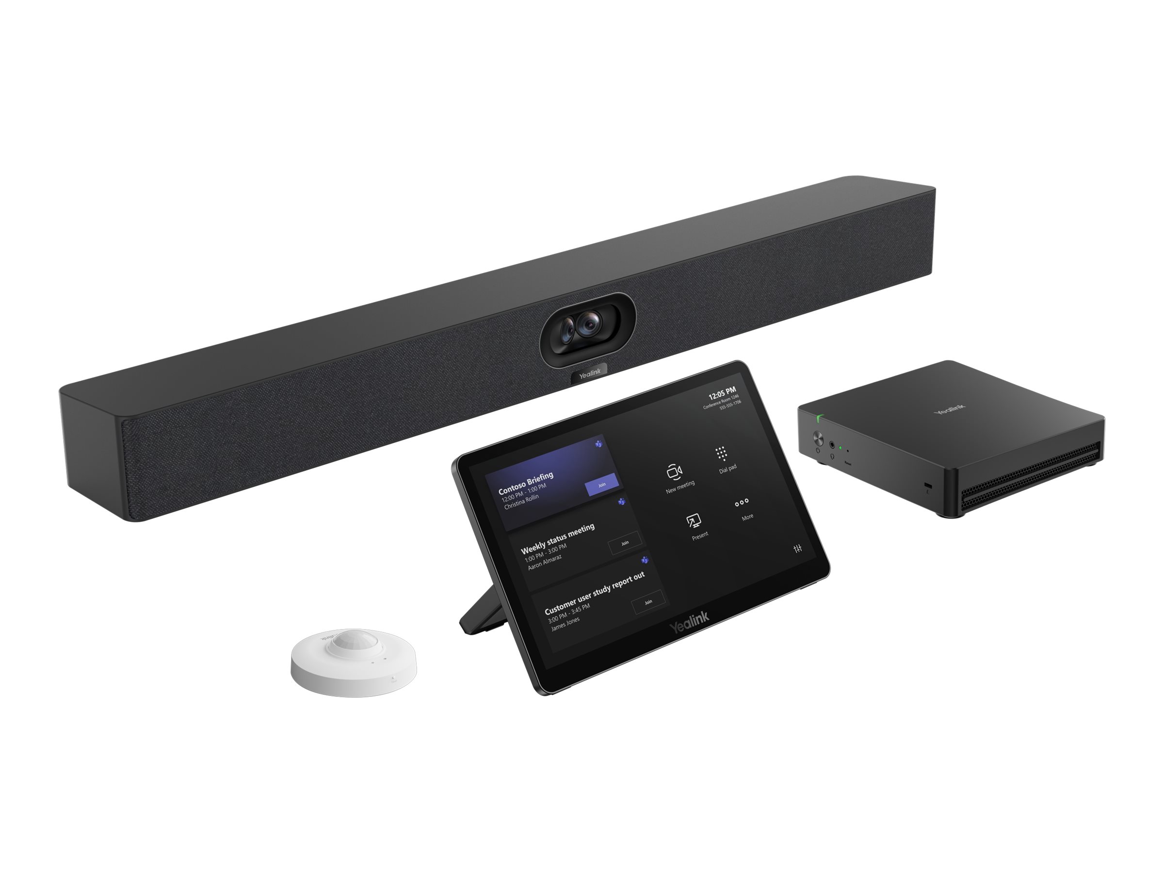 Yealink MVC Series MVC S40-C5U - Microsoft Teams Rooms - video conferencing kit - power adapter included