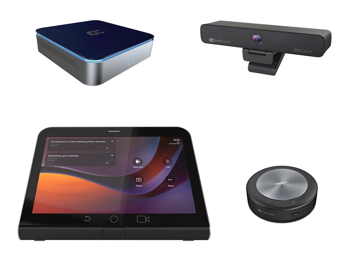 AudioCodes Room Experience (RX) Suite RXV200-B20 - Bundle - video conferencing kit